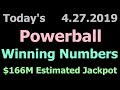 Today Powerball Winning Numbers 27 April 2019. Powerball Drawing Tonight Saturday 4/27/2019