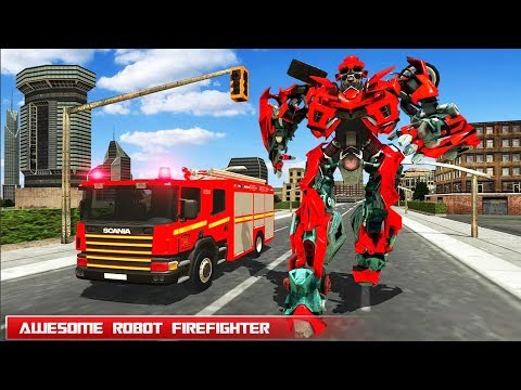 Fire Truck game - Fire Truck Real Robot Transformation - Robot Wars game