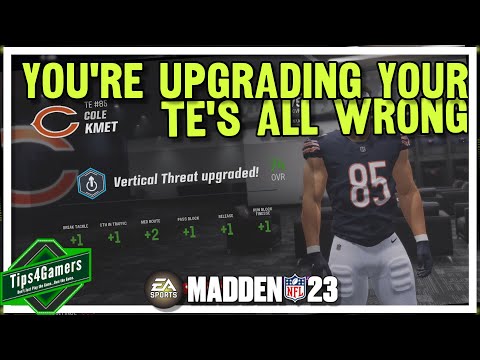 How to Upgrade Tight Ends in Madden 23 Franchise Mode