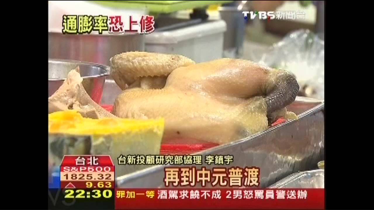 台通膨壓力升 下半年實質負利率?