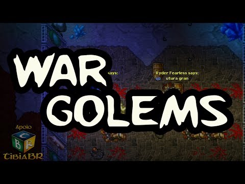 [HUNT] Caçando War Golems c/ Energy Walls