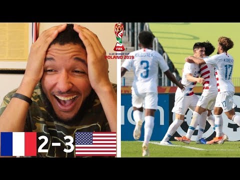 FRANCE U20 VS USA U20 REACTION | SEBASTIAN SOTO GOALS HELPS UPSET FRANCE! (U20WC Round of 16)