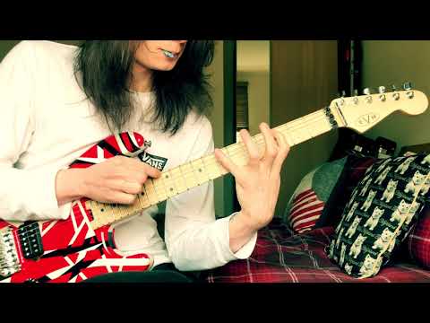 New EVH Striped Series Electric Guitar Red/Black/White, In Stock & So Hot for Teacher. Buy Here image 17