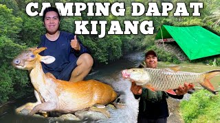 Download lagu Camping hujan deras dapat kijang fishing pertualangan dalam hutan bermalam masak dan makan  mp3