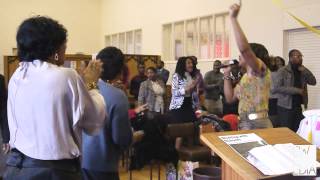 NLCFR – Sister Tina leading praise