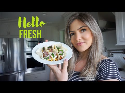 HELLO FRESH MEAL | MEXICAN PORK & STREET CORN TACOS |...