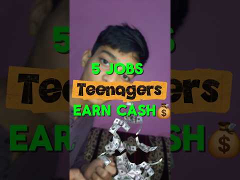 5 Easy Online Jobs Every Teen Can Do to Make Money Fast! 💸 #moneyfornothing #makemoneyonline #money