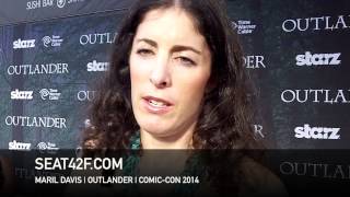 Maril Davis OUTLANDER Interview San Diego Comic Con 2014