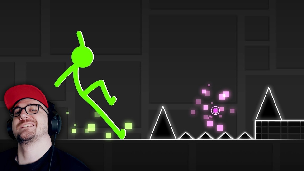 Animation vs. Geometry Dash ► Анимация против Геометри Деш | Реакция
