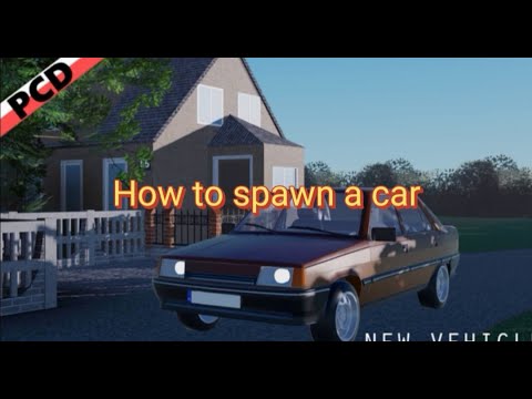 How to spawn a car in Polish Car Driving [OUTDATED]