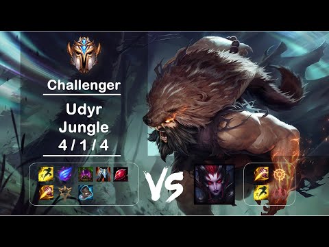 [4K] KR Challenger Jungle Udyr vs Elise Ep.1315