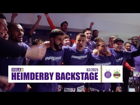 Matchday Backstage: Austria Wien - SK Rapid 2:1 (02/2025) #violatv #faklive #veilchen
