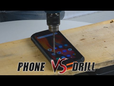 OUKITEL WP6 Rugged Phone VS Drill,  Who Wins?