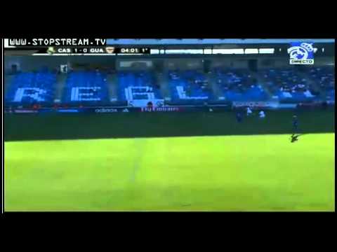 Gol de Óscar Plano (Castilla) vs Guadalajara