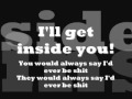 Adema - The way you like it Lyrics