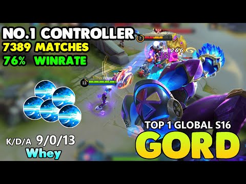 7K+ MATCHES!!TOP 3 GLOBAL GORD BEST BUILD 2020 - GORD MOBILE LEGENDS
