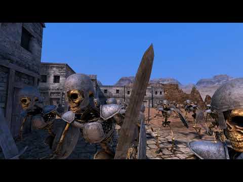 1,200 Orcs, Skeletons & Dwarfs  vs.  22 Golden Knights  Ultimate Epic Battle Simulator  UEBS