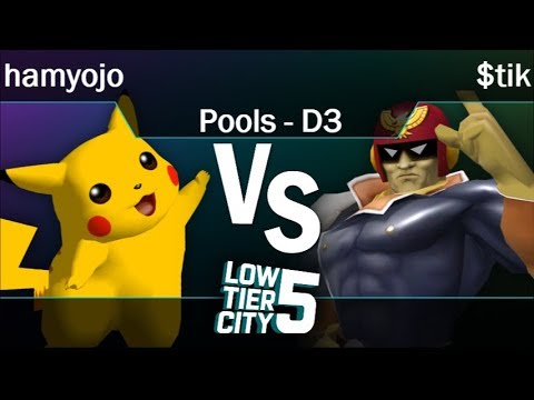 LTC 5 - FX | hamyojo (Pikachu, Sheik) vs $tik (C Falcon) Pools - D3 - Melee