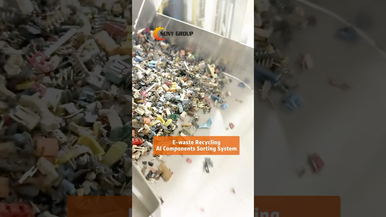AI Sorting System for E-waste | Smarter Recycling, Higher Value ♻️