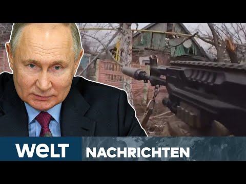 PUTINS KRIEG: Russland erhöht Druck an Front! Ukraine zieht Verteidigung hoch I WELT STREAM