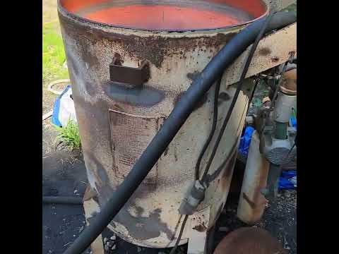 blasted back rack using the fixed Schmidt blaster.