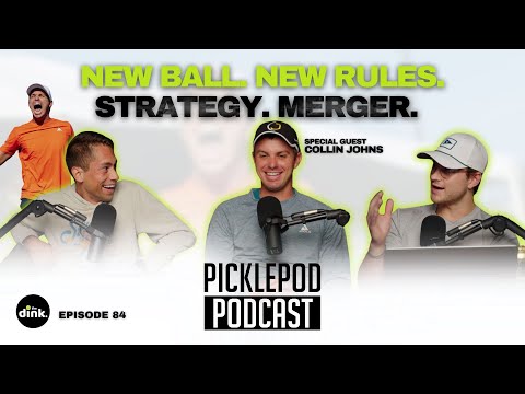 Collin Johns gets technical, pickleball strategy talk