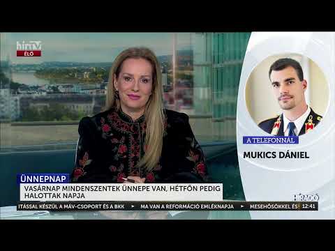 Vasárnap Mindenszentek ünnepe van, hétfőn pedig Halottak napja - HírTV