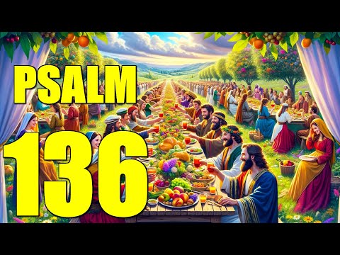 Psalm 136 Reading:  Give Thanks to the Lord: A Song of Endless Love (With words - KJV)