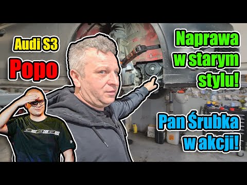 Kivi Racing Factory - Naprawa w starym stylu Audi S3 Popo