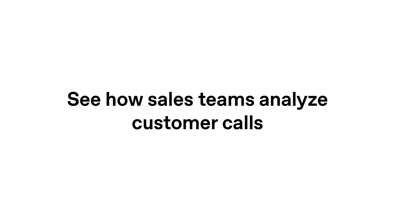 ChatGPT Work for Sales: Revenue Intelligence for Sales Leaders - OpenAI Youtube