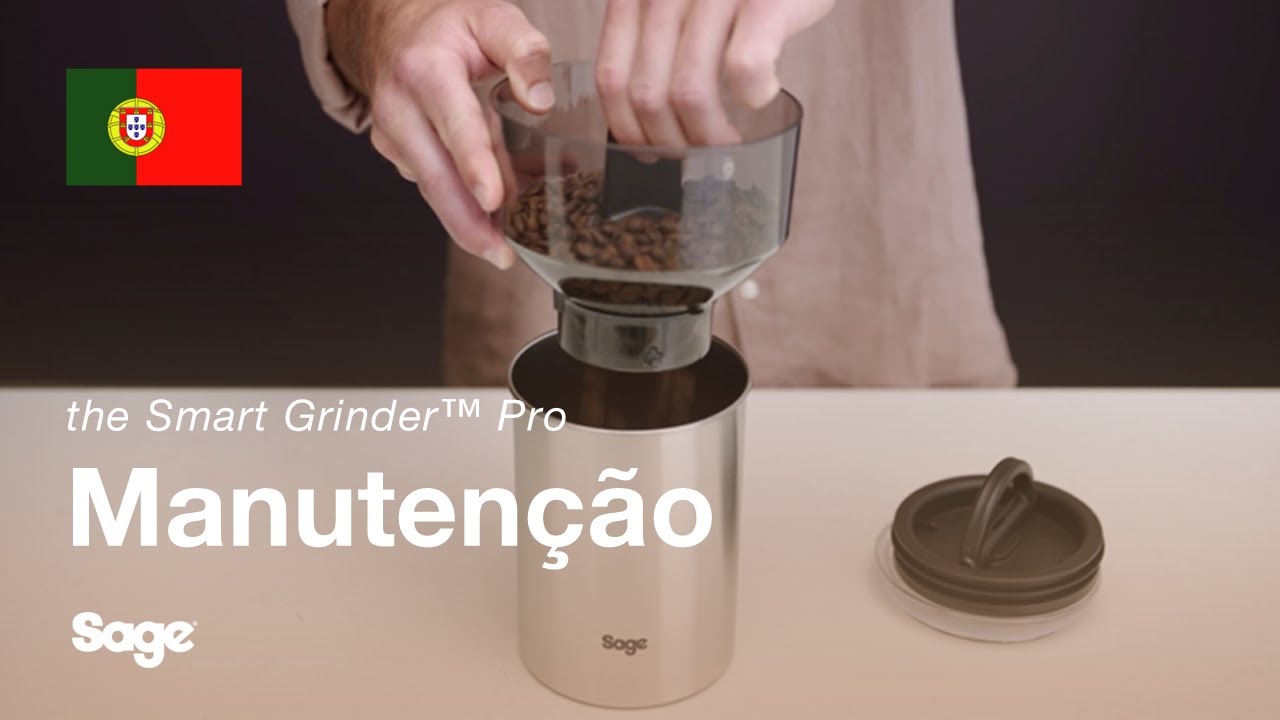 Tutorial de guia de café Breville - Como armazenar os grãos