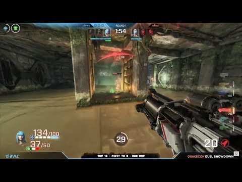 Clawz vs. Whaz (1/8 play-off, QuakeCon 2018 Duel) – Quake Champions