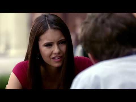 Stefan Talks To Elena Outside The Grill - The Vampire Diaries 1x06 Scene