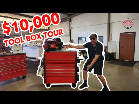 My toolbox tour | Marine Mechanics Tool Box Tour