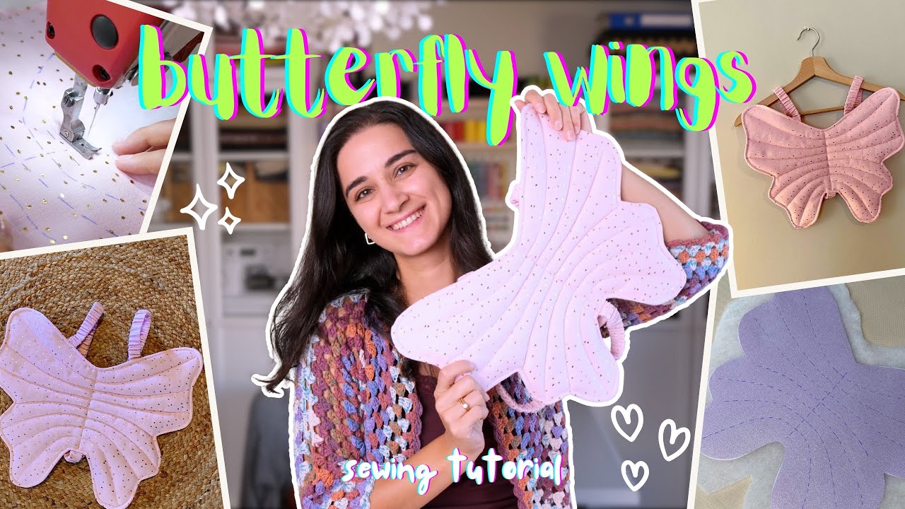 How to Sew Butterfly Wings for Kids ✨ Perfect DIY Halloween Costume PDF Sewing Pattern
