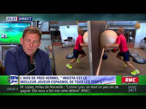 After Foot du lundi 23/04 – Partie 5/6 - L'avis de Frédéric Hermel sur Iniesta