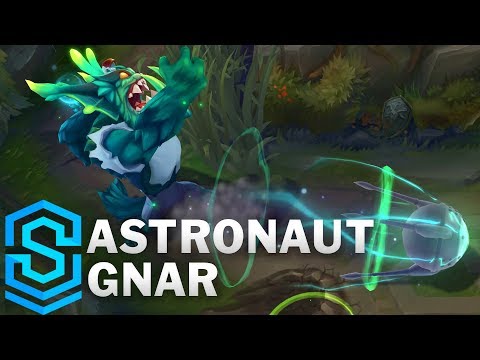 Astronaut Gnar Skin Spotlight - Pre-Release - League of Legends