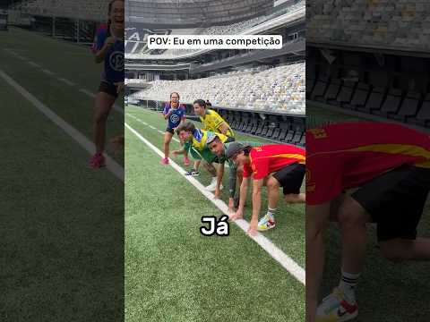 COMO EU SOU NA COMPETIÇÃO! #shorts