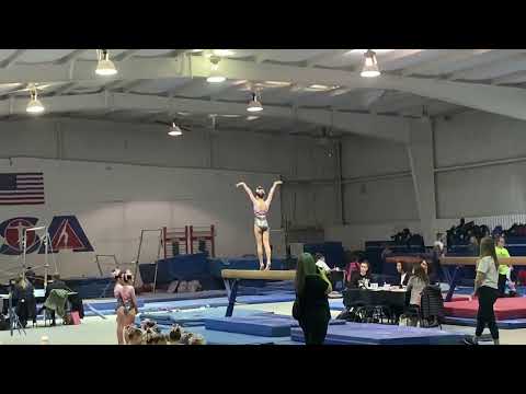 2023.01.21 - Xcel Gold - Balance Beam