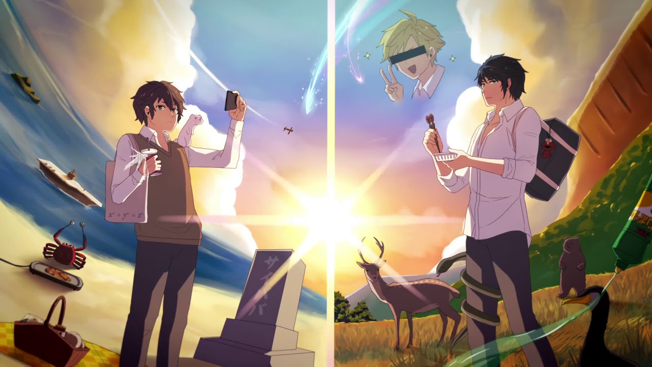 完全に語感だけで『前前前世』を歌う二人