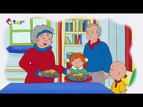 Volám sa Caillou Kajo robí jedlo, Kajo a nove veci, Kajo hra kolky