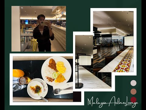 MALAYSIA AIRLINES International Golden Lounge no Satellite KLIA | KLIA LOUNGE | ONE WORLD LOUNGE