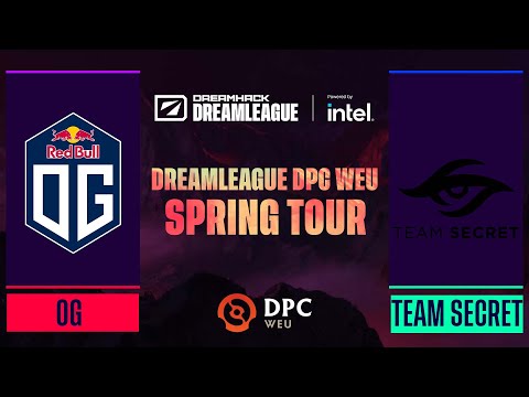 Dota2 - OG vs Team Secret - Game 1 - DPC WEU Tour 2 - DreamLeague Season 17