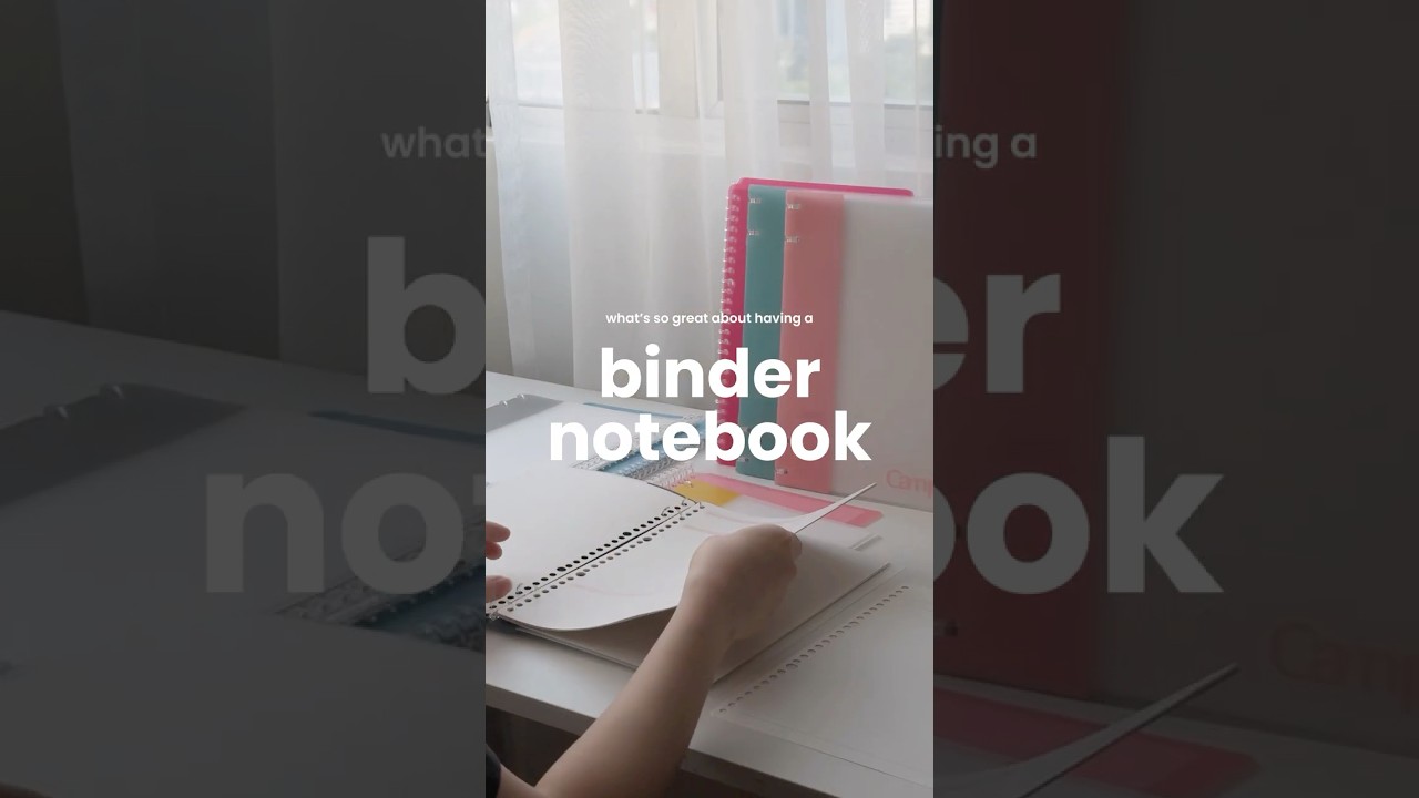 Why Binder Notebooks Are a Game-Changer #shorts
