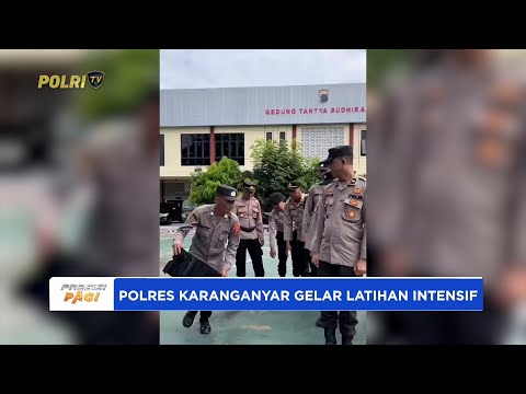 PELATIHAN DALMAS, RAIMAS DAN NEGOSIATOR POLRES KARANGANYAR