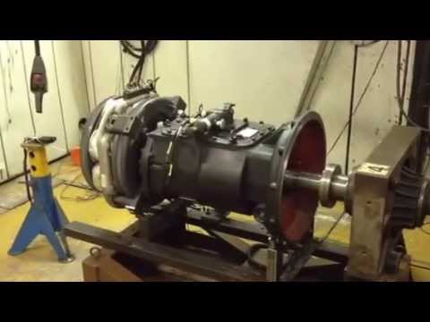 Telma retarder on gearbox laboratory test