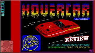 Hovercar Simulator : Unreleased Game - Recovered in 2022 - on the ZX Spectrum 48K !! with Commentary