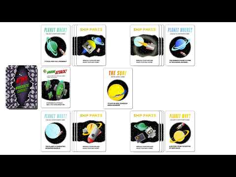 Attack of the Intergalactic Gherkins Set-up