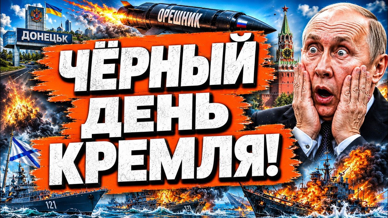 ⚡ ВАУ! МАДЬЯР РАЗНЁС ФЛОТ РФ! МИНУС 5 кораблей! ПУТИН признался в ЭФИРЕ @TIZENGAUZEN