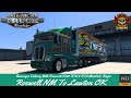 Beverages Delivery Roswell To Lawton K200 MaxiCube Reefer Trailer American Truck Simulator